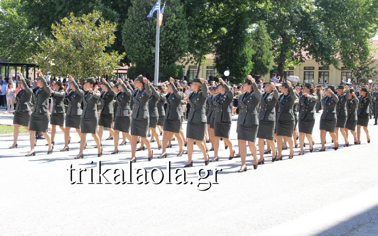 ΣΜΥ Σχολή Μονίμων Υπαξιωματικών Τρίκαλα Παρέλαση δεξίωση τελετή ορκωμοσίας Λοχιών Τάξης 2016