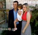 Κουτσούρης Χάρης βάφτιση Αναστασία Κότας Γιάννης νονός Θεσσαλονίκη